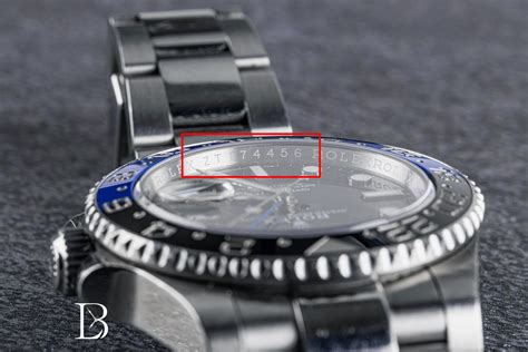 rolex rehaut serial number